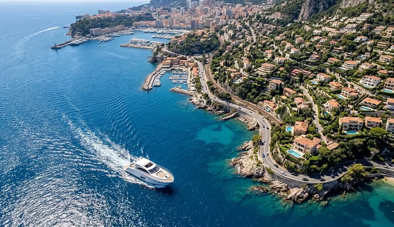 French Riviera Boat Itinerary: Nice to Monaco