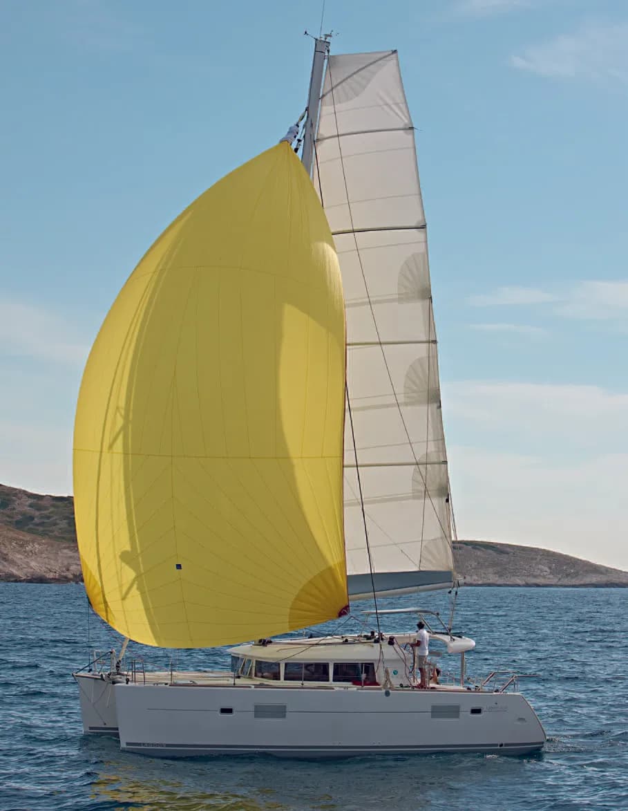 Lagoon 400, Departs Monaco / Fontvieille