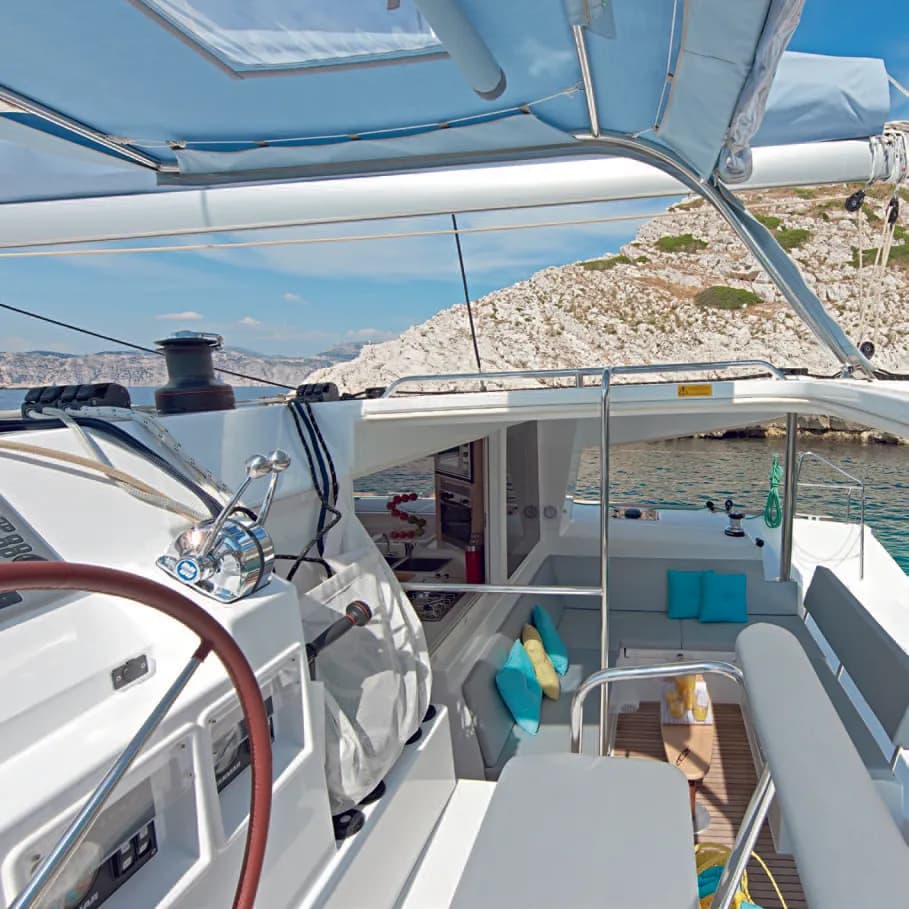 Lagoon 400, Departs Monaco / Fontvieille
