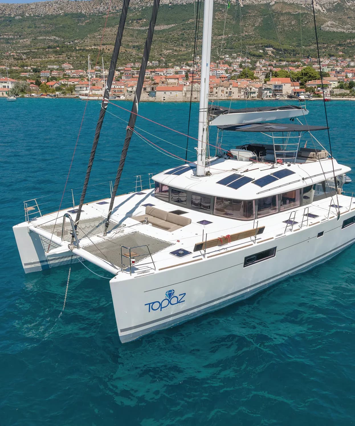 Lagoon 56, Departs Antibes